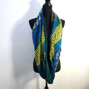 Apt 9 Multicolor Patterned Infinity Scarf